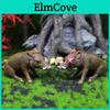 Halloween Resin Miniature Garden Decor With Pirate Boar Figurine For Party Gifts