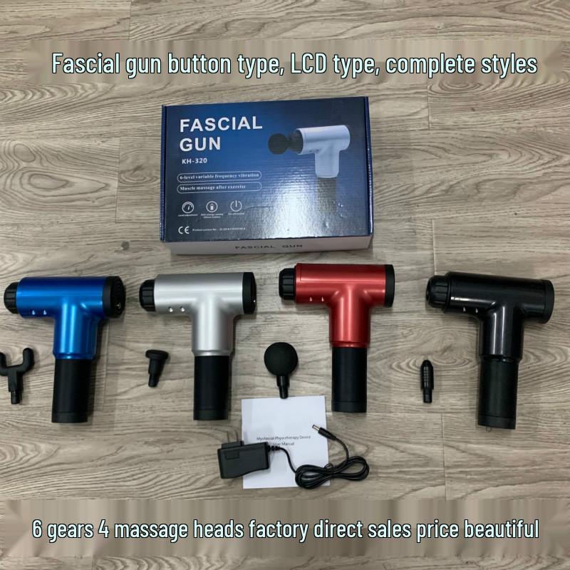 Electric Multifunctional Sports Massage Gun for Deep Muscle Relaxation and Yoga