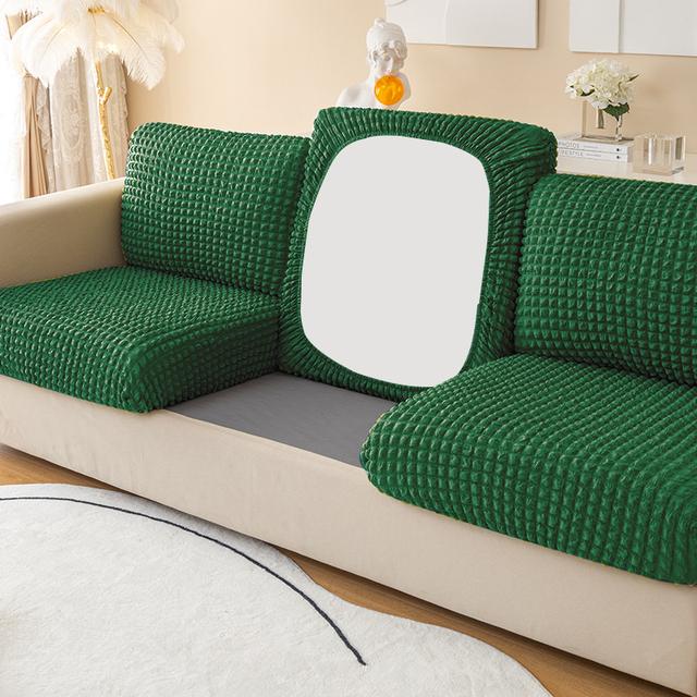 Bubbles Pattern Sofa Seat Cushion Cover For Living Room Stretch Couch Cover Furniture Protector Corner L -Shape