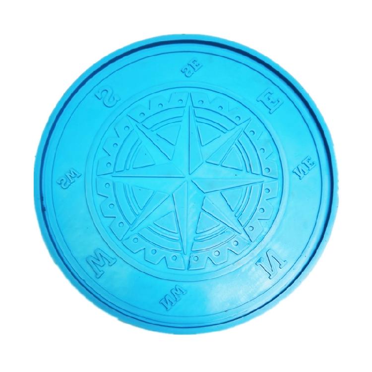 Compass Resin Coaster Mold Silicone Jewelry Tray Epoxy Resin Casting Mold 1