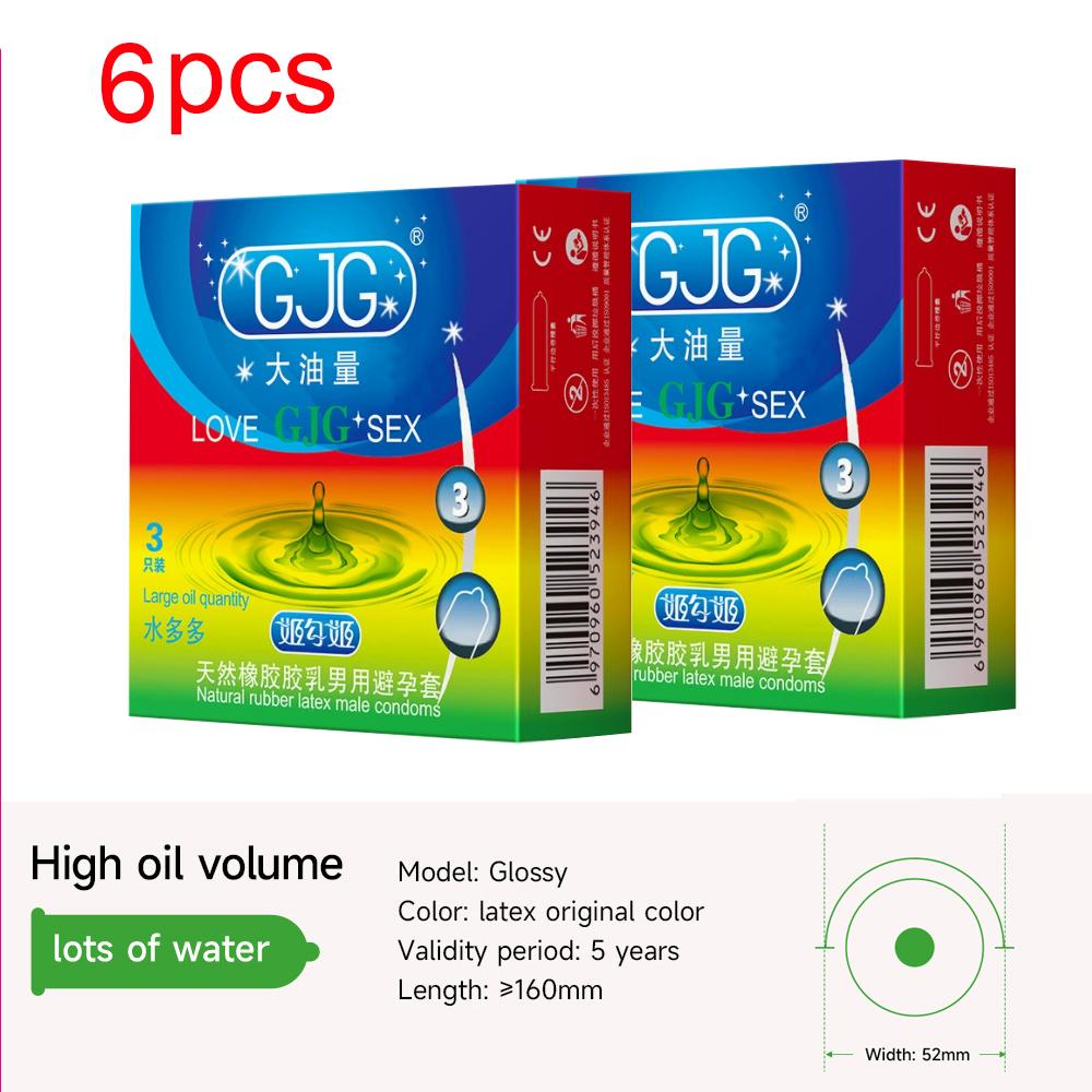 Lubrifiere Lubrifiere Prezervativ Latex Natural Ultra-subțire Prezervativ 52mm lubrifiere Sex Sigur Produs Sexual pentru Bărbați