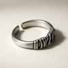 Retro Korean-Japanese Style Knot Open Ring for Women – Fashion Wide Band Index Finger Ring