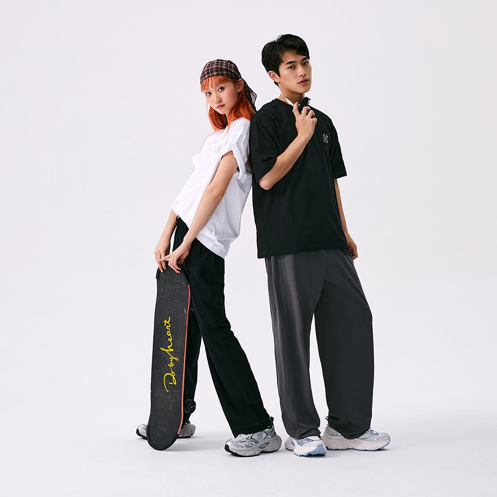 New MLB New York Yankees SS25 T Shirt Unisex Black 3ATST0153-50BKS