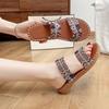 New Style Open-toe Sandals, Women's Flats, Low-heeled Shoes, Summer Sandals