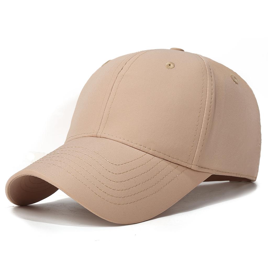 High-Quality Finely Crafted Solid Baseball Cap With Six-Stitched Hard Top, Simple And Stylish Sun Hat For All Seasons