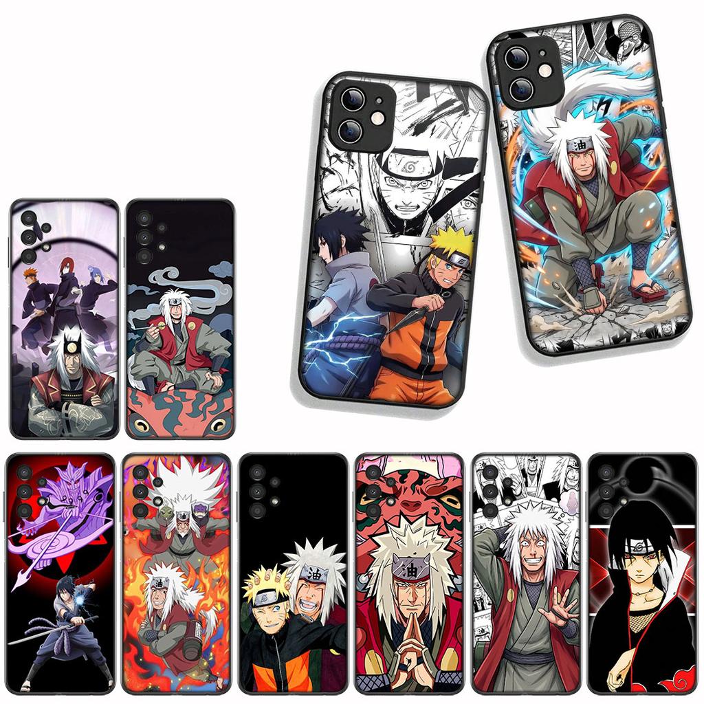 for Xiaomi Poco X7 X6 X5 F7 F6 F8 Ultra F5 M6 M7 M8 Pro C85 C75 C65 C71 C61 Phone Case Jiraiya Comics Narutos Sasuke Uchiha