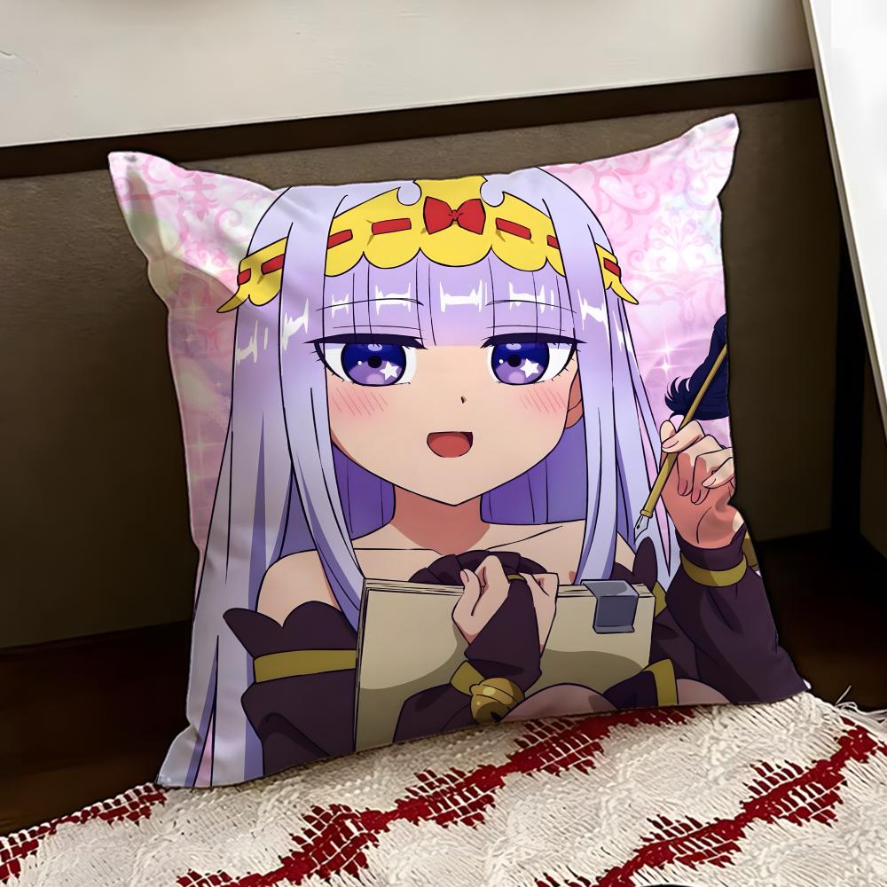 SSleepy Princess anime Cushion Cover Reversible Soft Durable Pillow Cover Home  Car MultiScene Use for Daily Comfort
