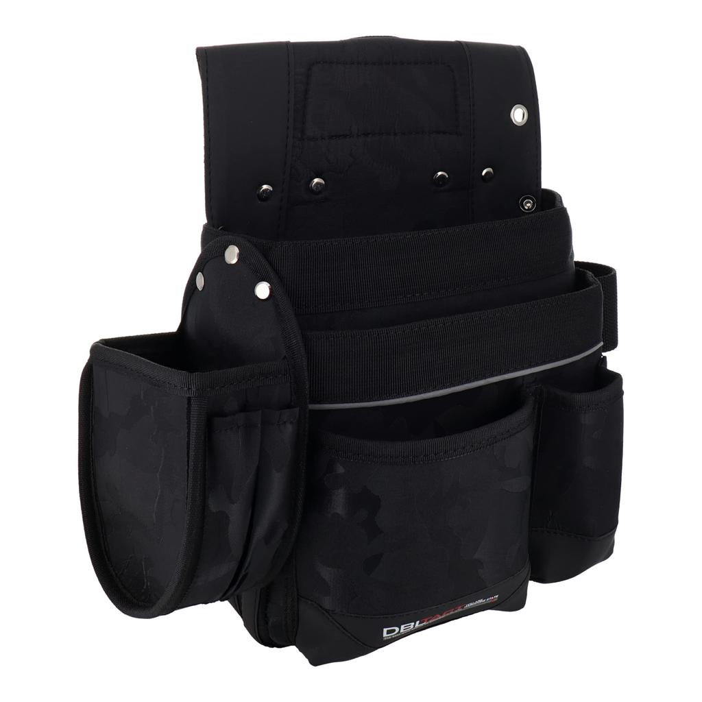 DBLTACT Nail Black Camouflage (Double Tact) Pouch, DT-19-BC