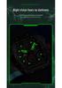 Oufanni Shixuan Trendy Men's Quartz Watch - Cool Black, Luminous, Waterproof, Calendar, Six-Hand Business Design