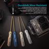 Neewer Titanium Nitride Hex Driver Set with Colored Fits and Screws 4-Piece Handles, 1.5mm, 2mm, 2.5mm, 3.0mm