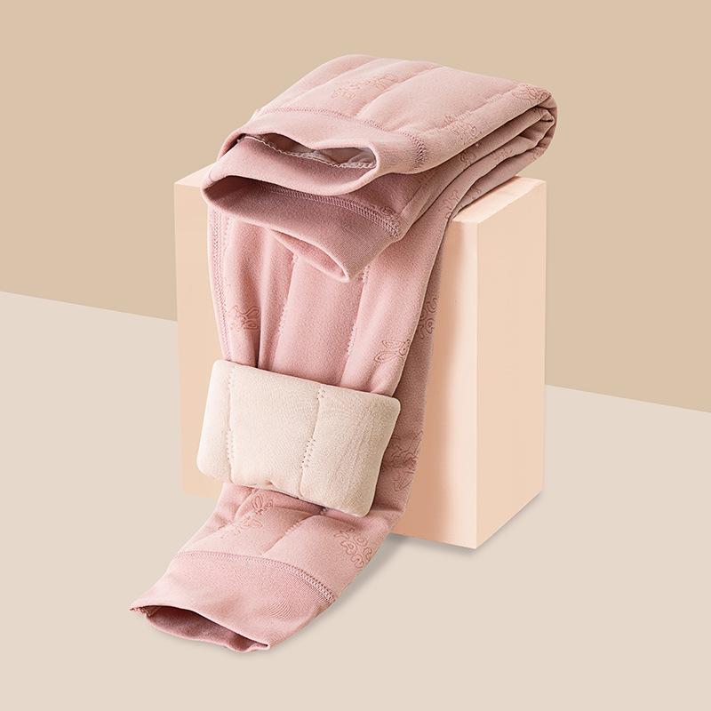 Autumn/Winter Girls' Cotton Thermal Leggings: Thick, Elastic, Slimming, Versatile