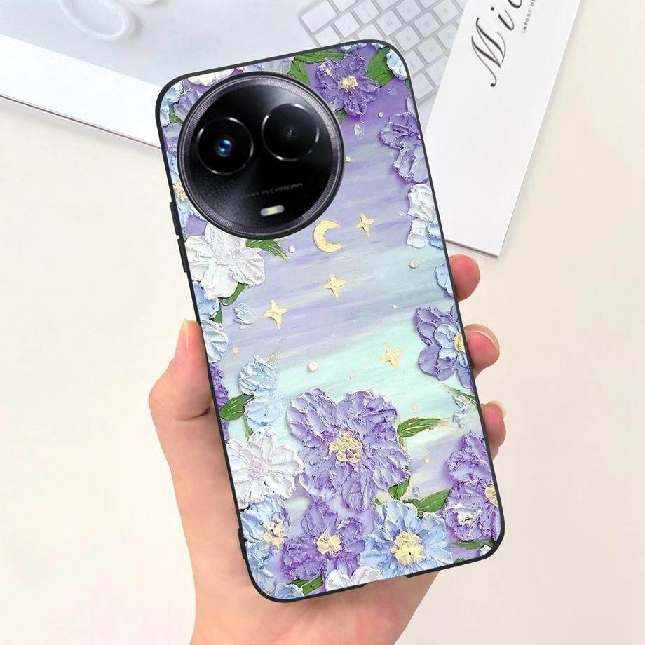 For Realme 11x Case Realme 11 5G Taiwan Cover Soft Silicone Bumper Protective Luxury Print Back Cases For Realme11x  11 x Funda