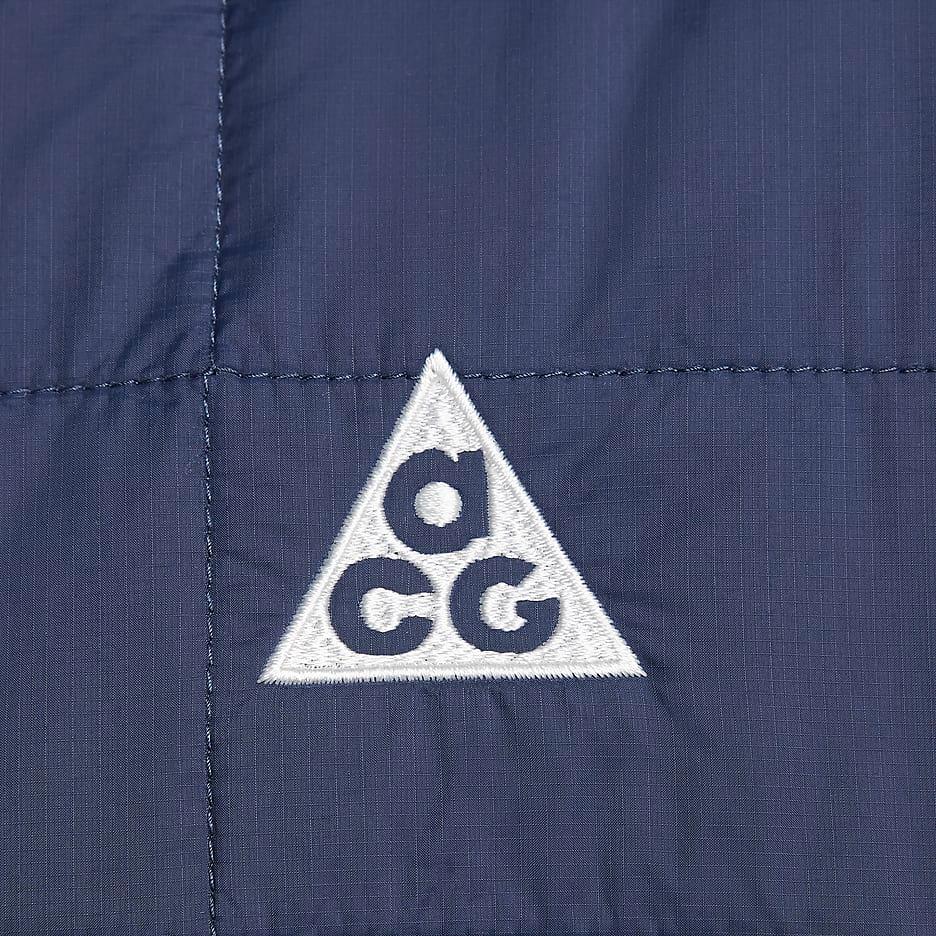 Nike ACG Therma-FIT Rope De Dope Solid Color Stand Collar Zip Casual Jacket Women Jacket Thunder-Blue FN1944-437