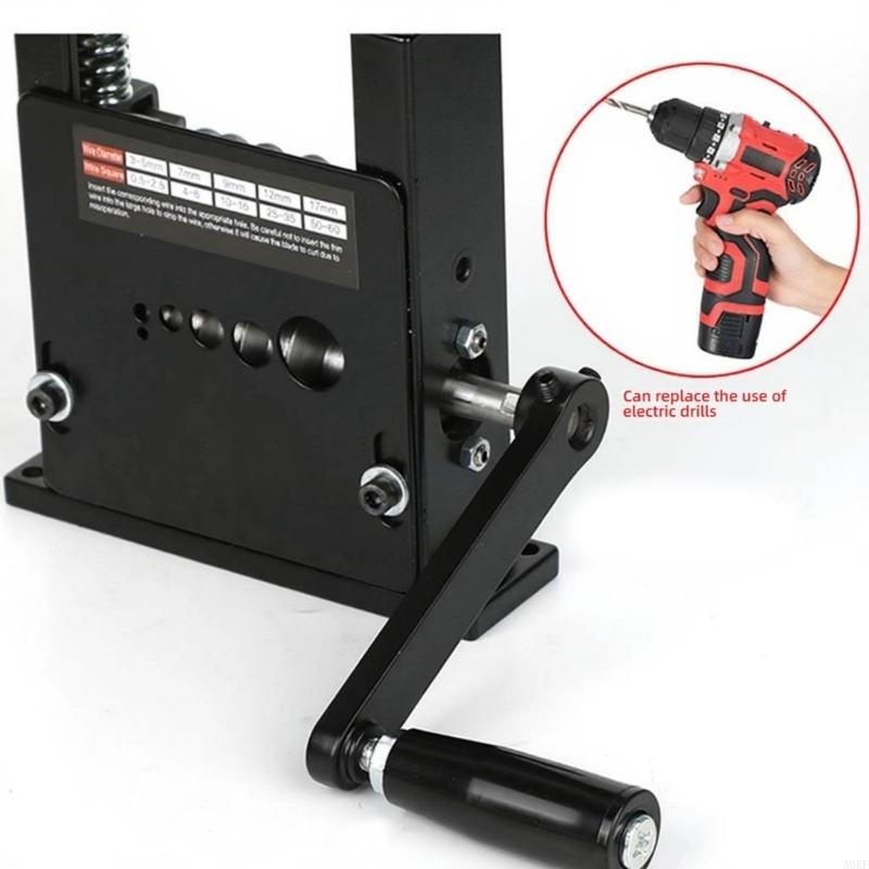 Cable Wire Stripping Machine Wire Stripper Machine for Drill Power or Hand Crank Wire Stripper Tool A0KF