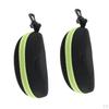 2 EVA Glasses Cases with Hanging Hook for Sports Sunglasses Eyeglasses