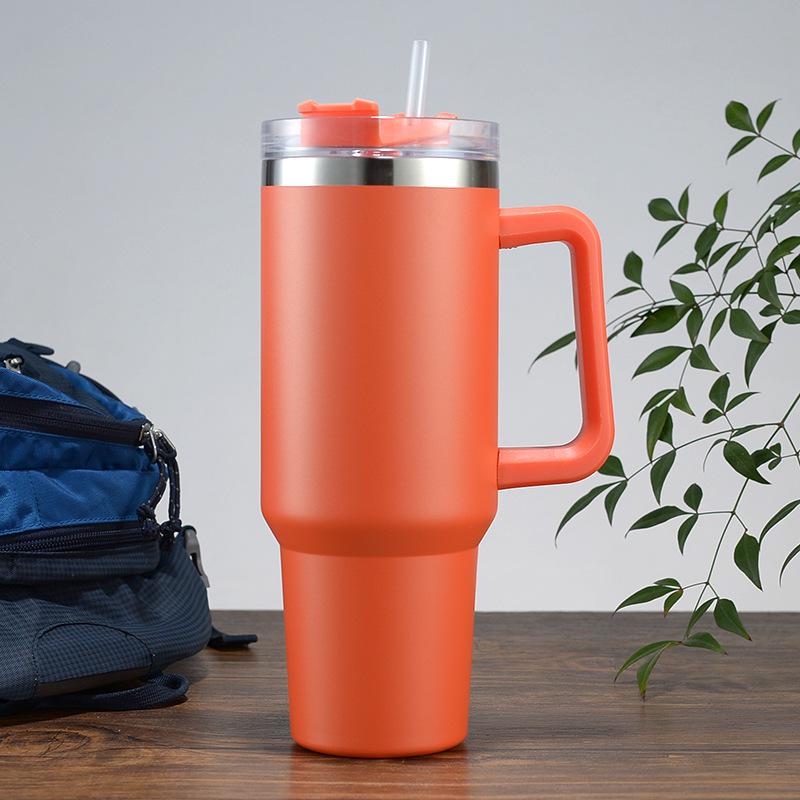 40oz Insulated Stainless Steel Car Cup with Handle