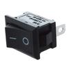 Panel Mount Switch Mini Rocker Switch Marine Electronics 2-pin ON-OFF Single Pole SPST 125VAC 6A Plastic And Metal
