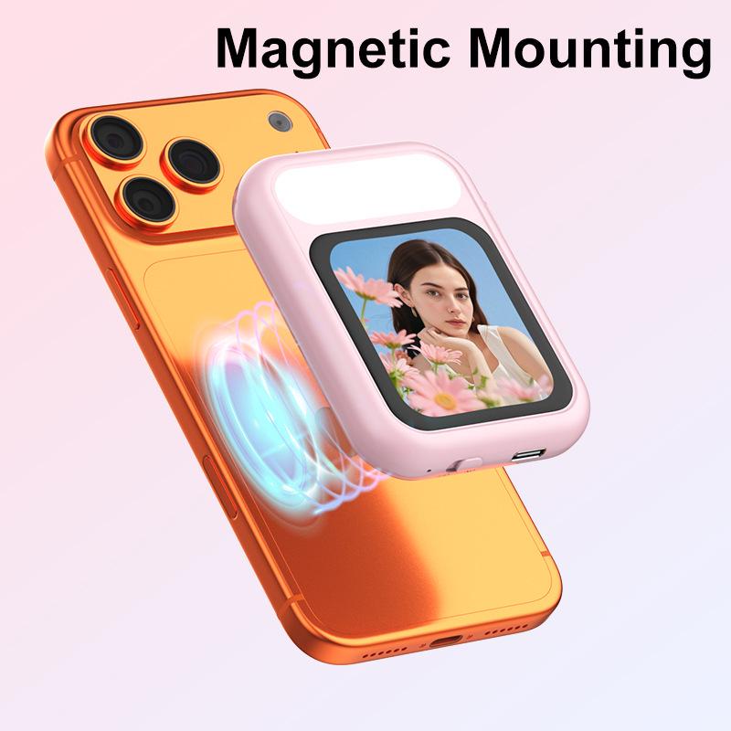 Selfie-Enhancing Magnetic Phone Screen T7