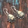 Dalmation Jasper Gemstone Solid  925 Sterling Silver Handmade Earring Jewelry For Her