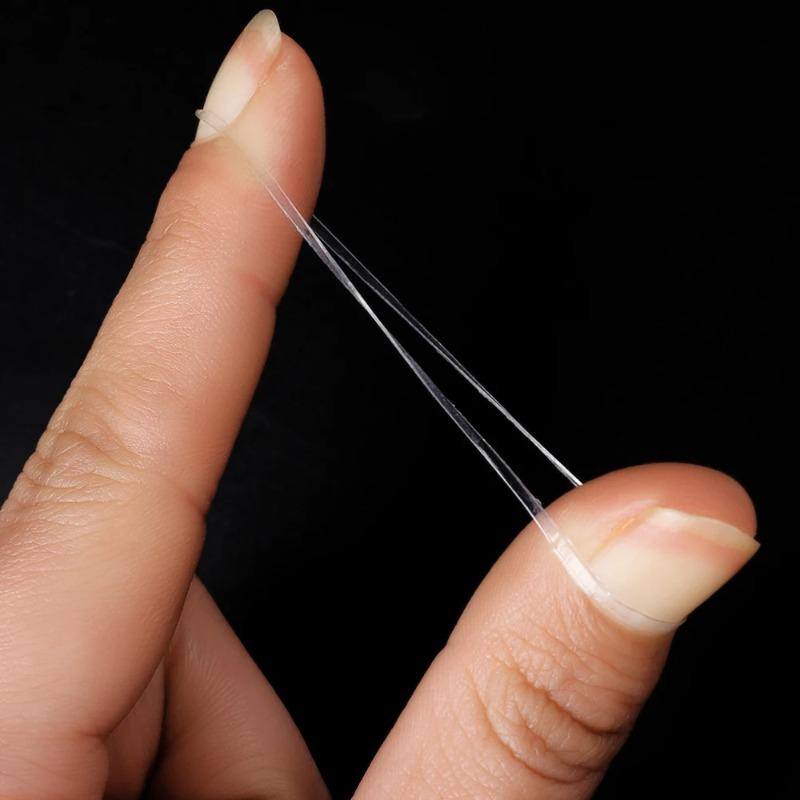 Clear Ponytail Rope Rubber Band Rubber Band Fixer Women's Elastic Women's Tie Tie Tie Hairpin Hair Accessories Tools Hair Tie
