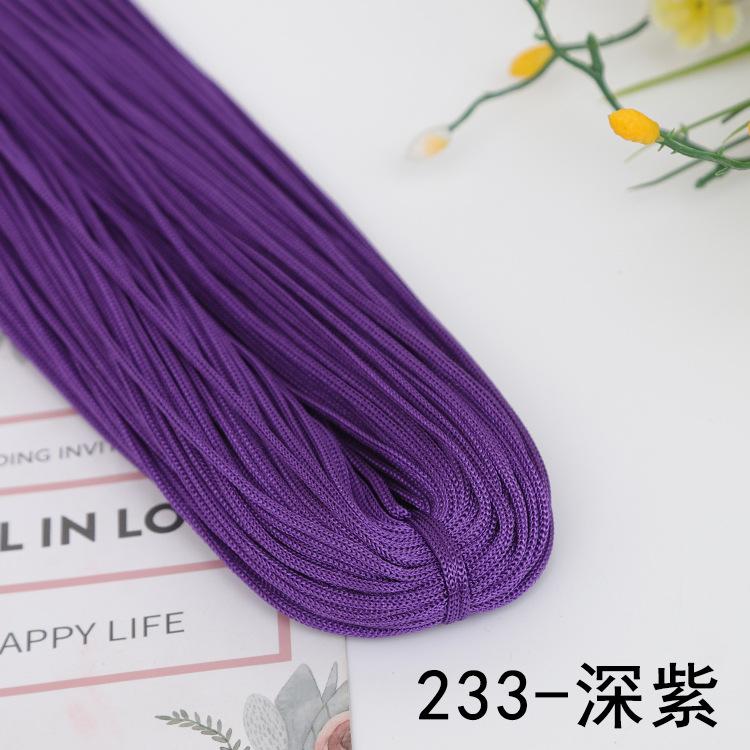 Croșetare Fir Gol Cordon de Nailon Fir de Tricotat Mătase Lucios Linie de Croșetat pentru DIY Covoraș Pălării Genți Pantofi Artizanat