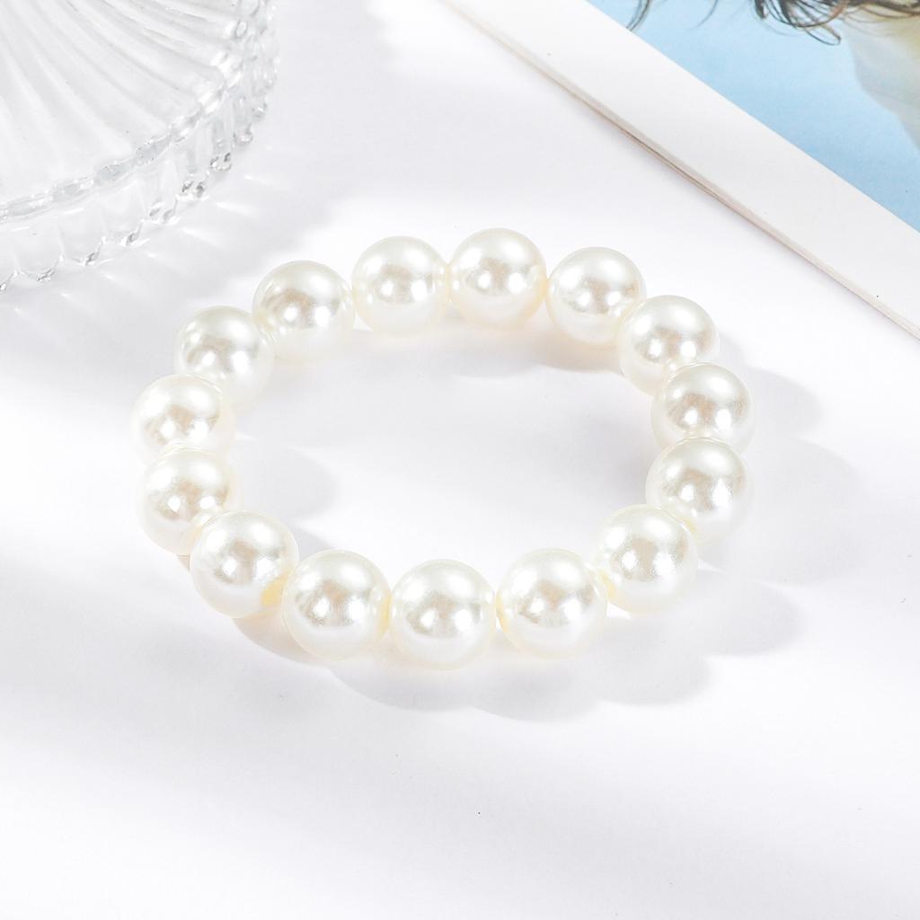 Pearl Bracelet Fashion Versatile Beaded Jewelry, Bracelet Bridal Pearl Bracelet