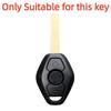Luxus-Silikon-Fernbedienungs-Autoschlüssel-Abdeckung Halter Hülle Schale Für Bmw E46 E39 E53 X5 X3 E83 X3 Serie 7 5 3 330I Fob Zubehör