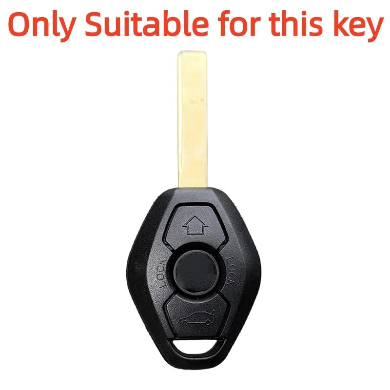Luxus-Silikon-Fernbedienungs-Autoschlüssel-Abdeckung Halter Hülle Schale Für Bmw E46 E39 E53 X5 X3 E83 X3 Serie 7 5 3 330I Fob Zubehör