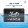 Car Logo PVC Anti-Slip Mat Sticky Pad Dashboard Non Slip Mat Accessories For Hyundai Azera GDI i10 i20 i30 i40 ix20 ix35 Sonata AA1