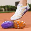 Men Track Spike Soft Field Sprint Shoes Professional Non Slip Nails Athletic Light Weight Race Racing Long Jump Running Match