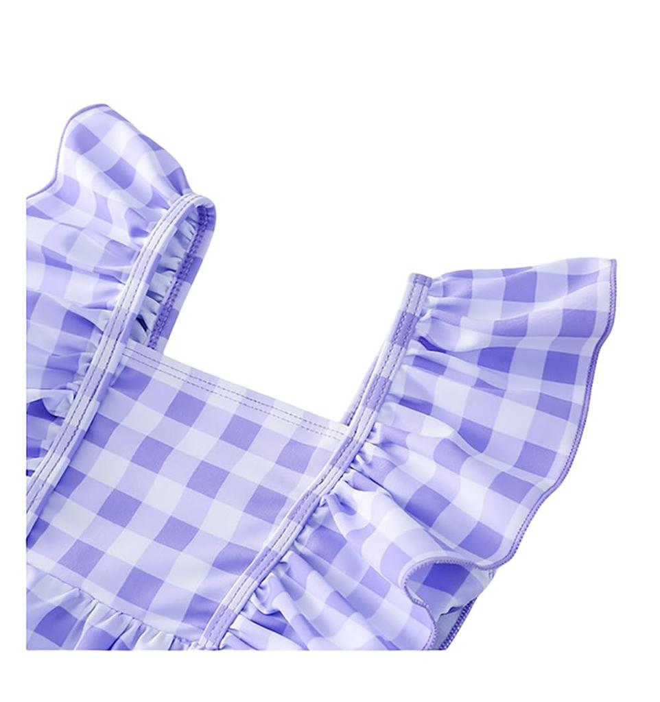 Badeanzug für Separate Kinder Baby Rüschen Eins Schwimmen [LJZM] Kinder Mädchen, 3-teiliges Set, Badeanzug, 90-140CM, Schwimmen, Bademode, Stück, Meer, Pool,