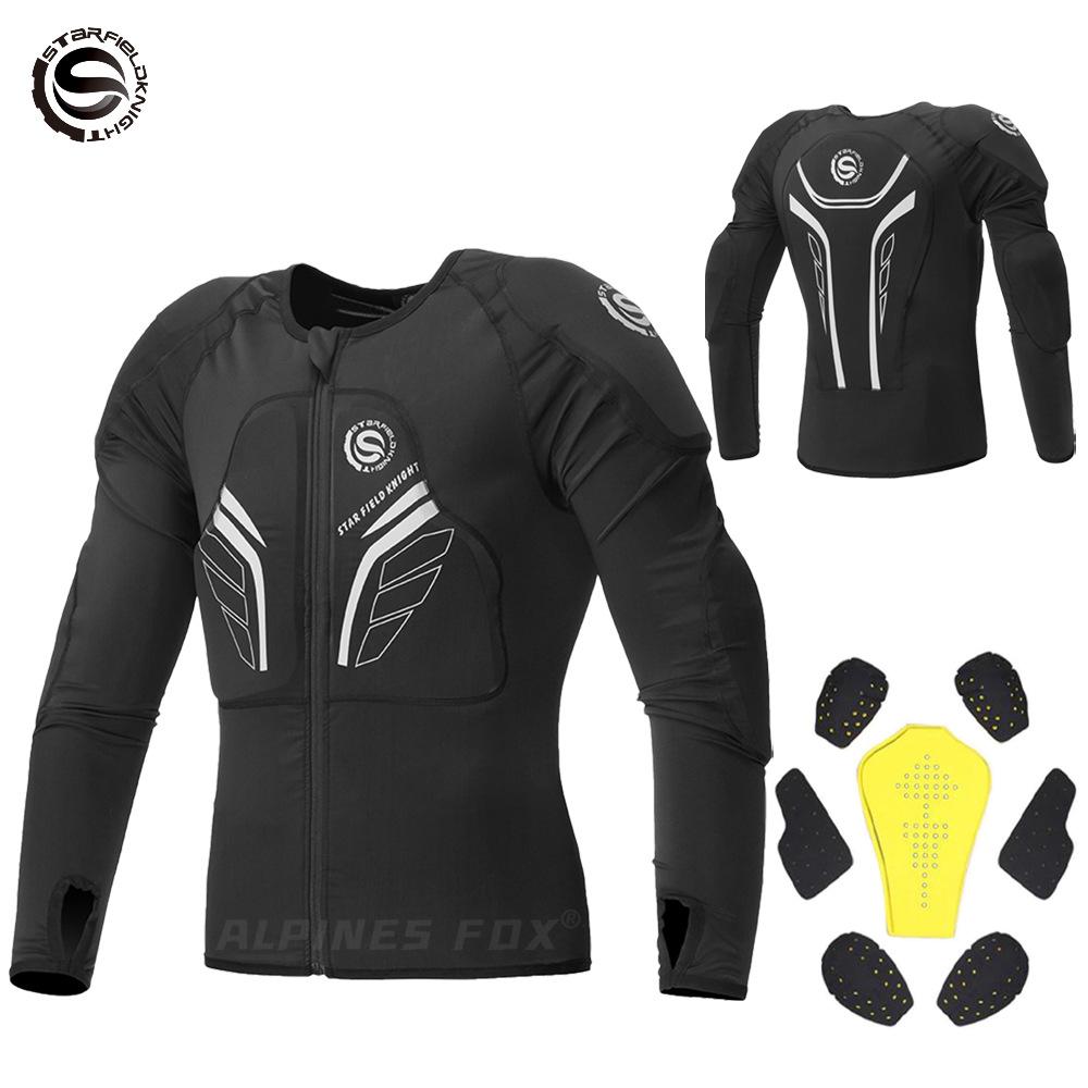 

Motorcycle Riding Armor Men s Off-road Racing Protective Gear Sports Breathable Sweat Wicking Anti Fall Soft Suit XXL чорний
