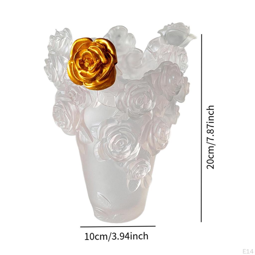 Incense Burner Modern Crystal Vase for SPA Room Anniversary Valentine's Day