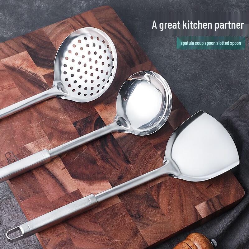 Huihuang Stainless Steel 3-Piece Kitchen Utensil Set