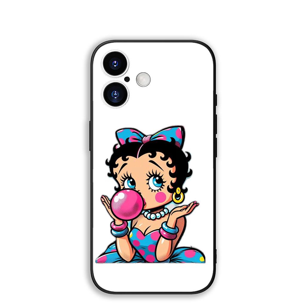 

Cover for Xiaomi Redmi Note 12 10 11 9 Pro 10C 12C 9T 9A 10A 12S Note11 Note12 5G 4G Phone Case Kawaii B-Bettys Anime B-Boops Redmi Note 11 Pro