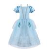 Little Girl Cinderella Dress Rapunzel Belle Halloween Costume Kid Birthday Party Christmas Fancy Evening Dress 2-10 Years