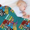 Gorilla Tag Party Time 5 Throw Blanket warm winter Tourist Blankets For Sofas Extra Large Throw Blankets