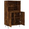 Highboard Smoked Oak 60x36x110 cm Engineered Wood