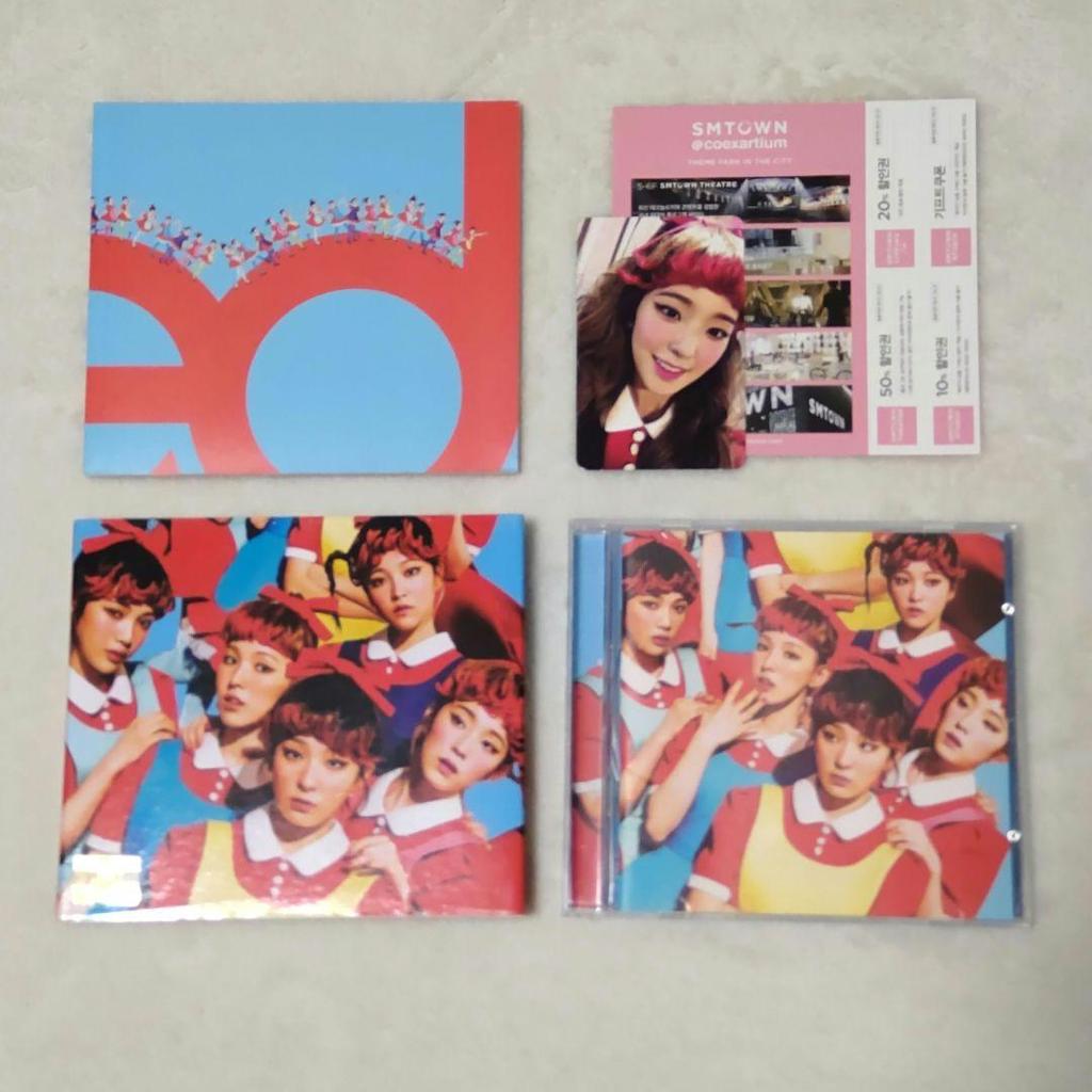 [USED] RED VELVET The Red Korean CD Album with Photo Card