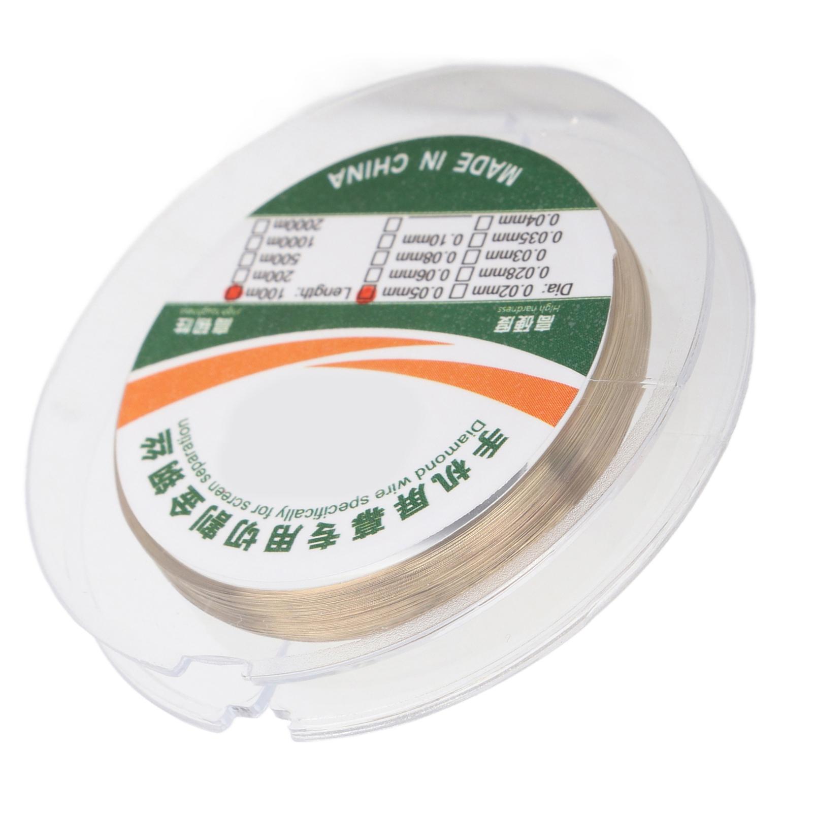 

Проволока из молибденового сплава 100 метров Линия для разделения ЖК-экрана для ремонта мобильного телефона ЛУЧШАЯ062