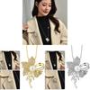 Womens Autumn Winter Long Chain With Flower Pendant And Pendent For Gift