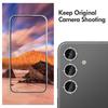 For Samsung Galaxy S23 FE Camera Lens Protector Diamond Ring Design Tempered Glass Lens Film
