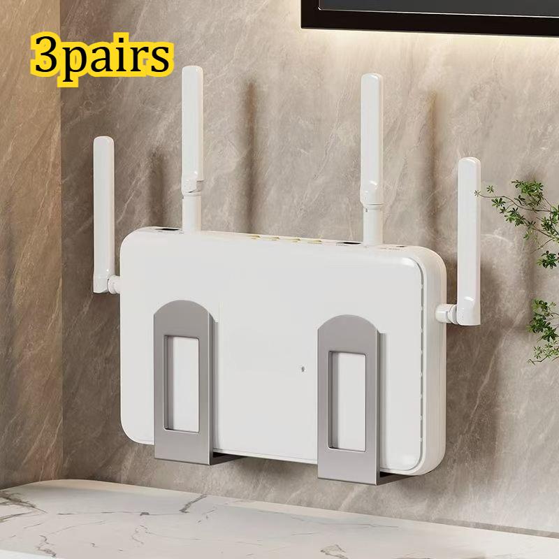 No Need for Drilling Wall Artifact Set-top Box Wall-mounted Router Storage Box Wifi Placement Rack Fixture Support Bracket