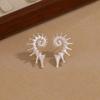 Conch Stud Earrings Vintage Style For Women Men'S Jewelry Accessories Party Gifts