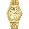 SEIKO ALBA AQGK469 Stainless Steel Gold Color 10 ATM Water-Resistant Watch Price Day-Date Men's