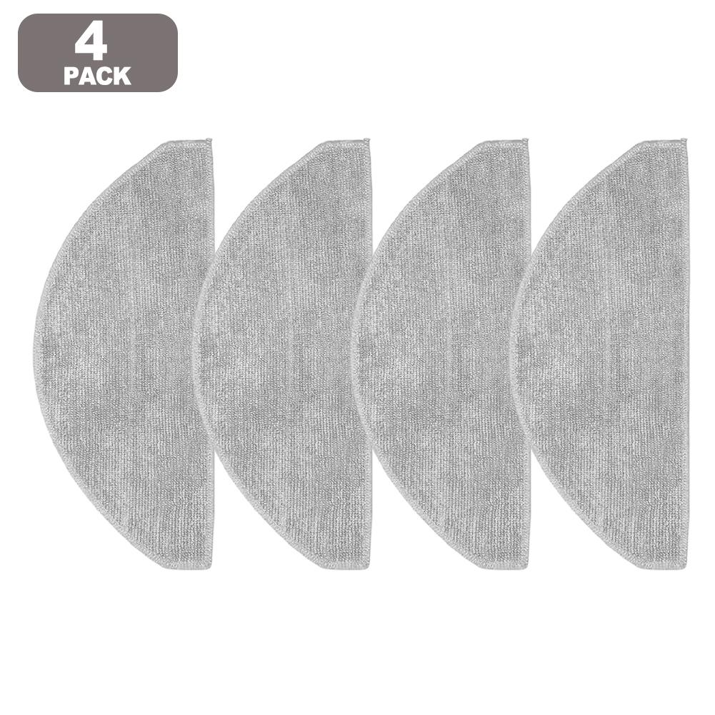 Washable And Reusable Replacement Mop Cloth Set Of 4/10 For The Narwals ForFreos S Robot Vacuum Cleaner.