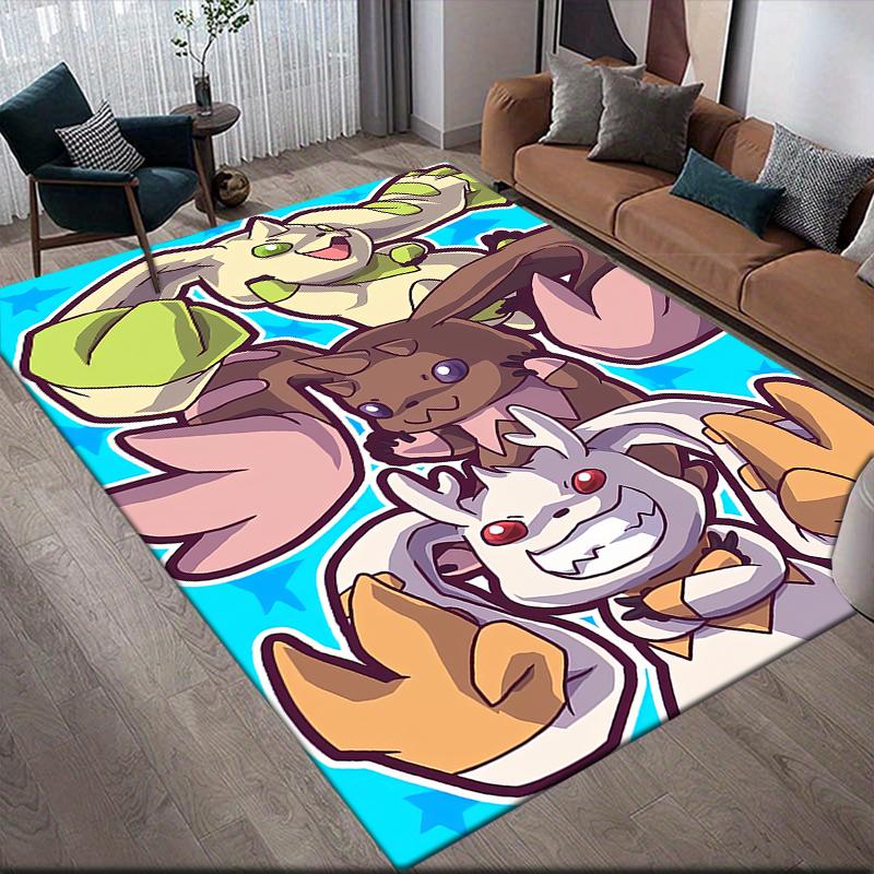 

Digimon Dreamy Illustration Area Rug, Digimon Fan Cozy Carpet, Perfect Gift.chl 60x90cm