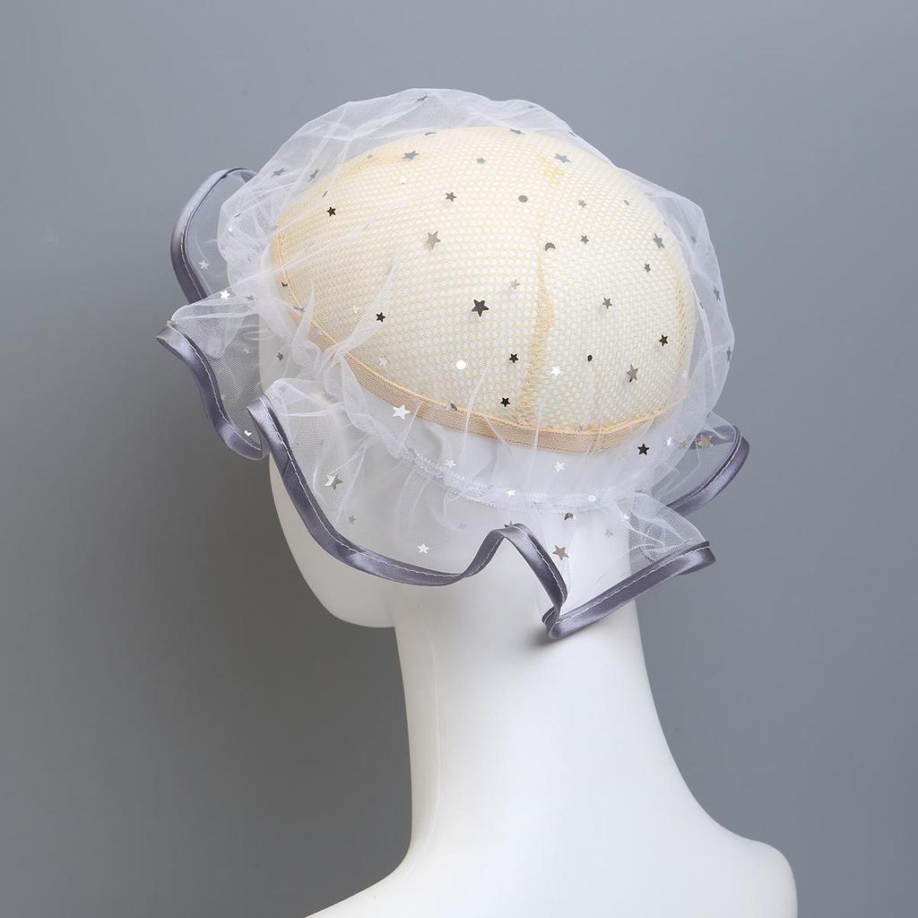Sternenhimmel Wasserdichte Doppelschichtige Duschhaube - Sterne & Mond Design für Frauen