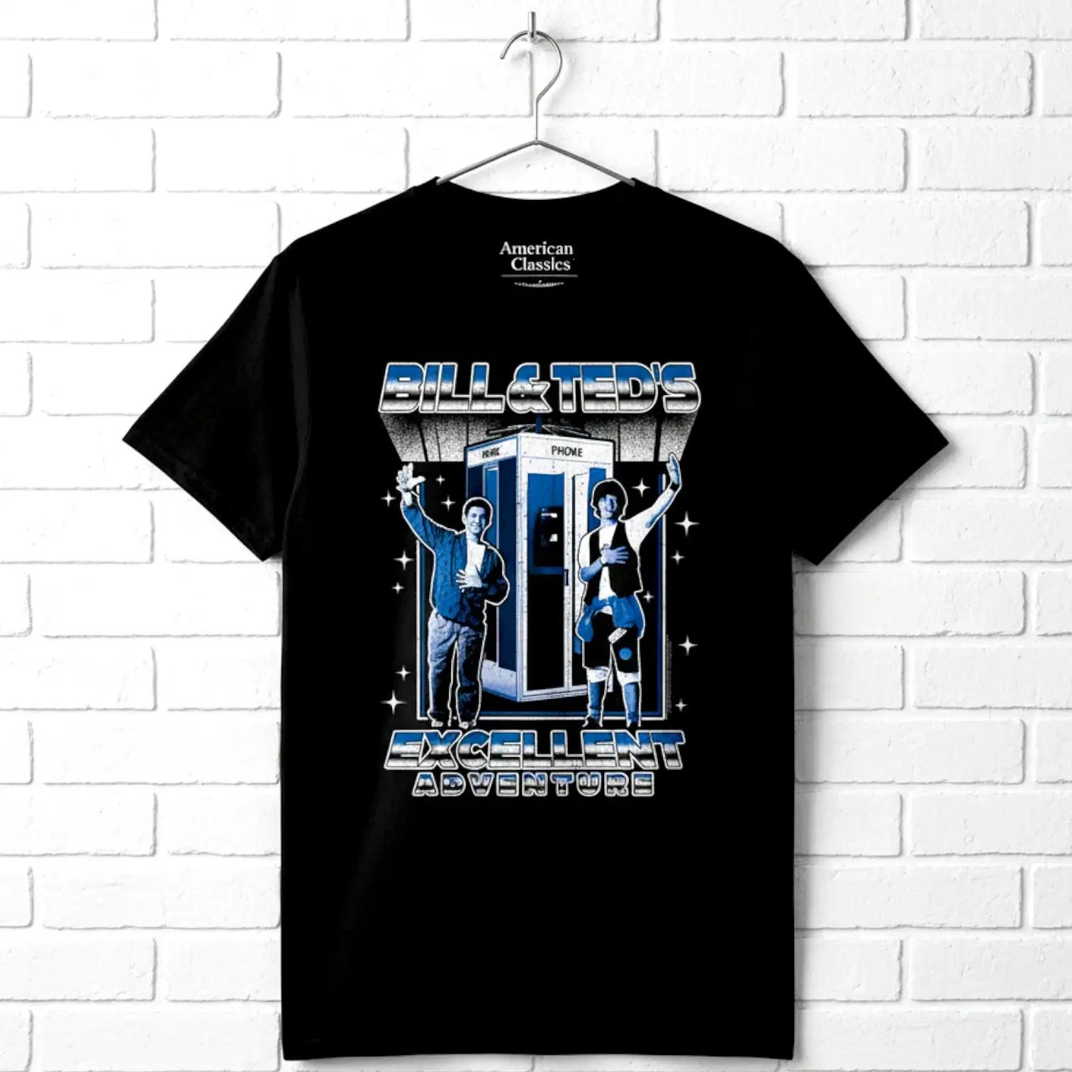 BIll & Ted s Excellent Adventures in Space Men s T Shirt XXXXL
