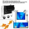 Quality Acrylic Self Start Siphon Hang On Overflow Box for Fish Tank Aquarium